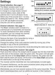 Malem Enuresis Wireless Alarm Instruction Booklet Pdf