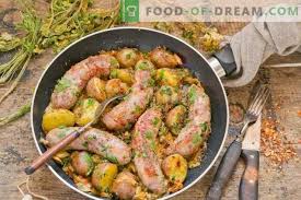 Per preparare le salsiccia in padella come prima cosa sciacquate leggermente le salsicce; Salsiccia Fritta In Padella Con Patate Di Campagna