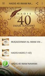 The course is also an excellent way for children to gain a good understanding of. Hadis 40 Imam Nawawi Fur Android Apk Herunterladen