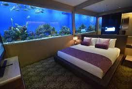 Will she survive in that small a tank? The Most Amazing Aquarium Bedrooms That Will Astonish You