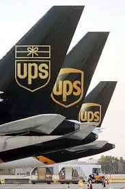 Ups Cargo Planes Tail Fins With Old And New Branding Freight Transport Ups Airlines Cargo