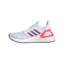 Adidas ultra boost 19 damen laufschuhe fitness jogging g26129. Adidas Ultra Boost 20 Running Damen Weiss Pink Weiss