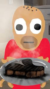 Good lookin steak! 👀🤣🥩 #matthewraymond #comedy #cartoon #animation #reels