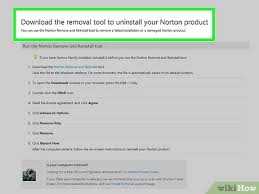 Firstly, press on windows +q keys then type the cp and click on enter. 4 Ways To Uninstall Norton Antivirus Software Wikihow
