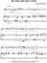 John Coltrane Johnny Hartman My One And Only Love Lyrics Johnny Hartman My One And Only Love Sheet Music In C Major Download Print Sku Mn0165042