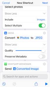 Another way to fix 'whatsapp not working on android' is uninstalling and reinstalling it. Send Photo Via Whatsapp Action Not Working In Iphone Shortcuts Ask Different