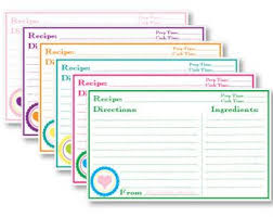 Free Printable 3x5 Recipe Cards Templates Printable Recipe Cards Recipe Cards Printable Free Recipe Cards Template