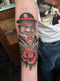 Juli 1981 in trostberg) ist ein deutscher politiker (csu). Fresh Traditional Otter By Tobias Brabos Hand Antwerp Belgium Otter Tattoo Otters Cool Tattoos