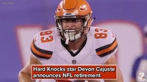 Devon gregory cajuste (born january 31, 1993) is an american football wide receiver for the san francisco 49ers of the national football league (nfl). Former Cleveland Browns Te Hard Knocks Star Devon Cajuste Announces Nfl Retirement Youtube