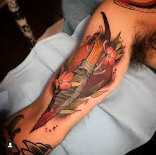 The latin letter 'e' differs little from its source, the greek letter epsilon, 'ε'.this in turn comes from the semitic letter hê, which has been suggested to have started as a praying or calling human figure (hillul 'jubilation'), and was most likely based on a similar egyptian hieroglyph that indicated a different pronunciation. Neo Traditional Tattoos San Diego Remington Tattoo Parlor