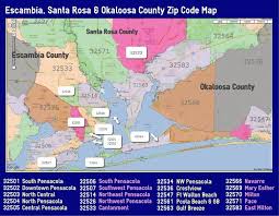 escambia santa rosa counties and zip codes pensacola pensacola fl santa rosa county escambia santa rosa counties and zip