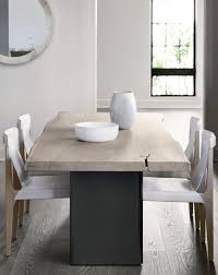 Burano White Leather Sling Chair Reviews Cb2 In 2020 Minimalist Dining Room Interior Design Dining Room Modern Dining Room