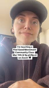 Movement that feels good in/to/for your body, no pressure. 🩵 How to join  💁🏻⬇️, Community Class Details , 🙋🏻‍♀️ @alysonstoner , 🗓️ March 11 @ 5p  PT/8p ET, 📍 Zoom, Recorded to watch later , ✨ No dance ...
