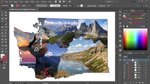 How To Fill One Shape With Several Photos In Adobe Illustrator Youtube Illustrator Tutorials Adobe Illustrator Graphic Design Tutorials