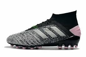 Master control like you've never done before with the adidas predator 19.1 ag. Adidas Predator 19 1 Ag Black White Pink Artificial Grass Soccer Cleats For Kid S Women S And Men S U80soccer Com