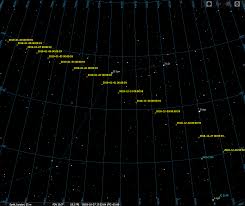 Comet 46p Wirtanen Star Charts