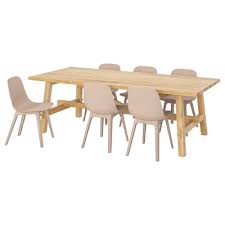This dining table set is made of solid wood and is more durable than the mdf desktop. Dining Sets Up To 6 Seats Ikea