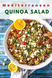 Mediterranean Quinoa Salad Recipe Mediterranean Quinoa Salad Quinoa Salad Recipes Quinoa Salad