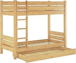 I letti a soppalco per adulti di una zona notte possono essere abbinati a una scrivania, a un armadio, a un. Erst Holz Solido Letto A Castello Di Pino Laccato Anche Per Adulti 90x200 E Utile Cassettone 60 16 09s1 Amazon It Casa E Cucina