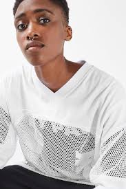 Mesh Oversized Tee by Ivy Park