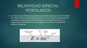 RELATIVIDAD ESPECIAL Universidad Nacional de Colombia Fundamentos de física  moderna Nicolás Galindo Gutiérrez Código: 25472096 G1E09Nicolas. - ppt  descargar