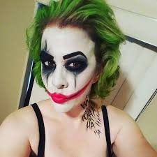 Joker Makeup Halloween Kostum Joker Halloween Makeup Halloween Kostume Frauen