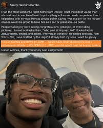 Humble football player with great talent and personality