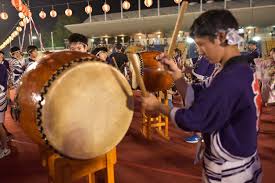Bon odori is organized here every year! 41st Bon Odori Festival Dazzles Thousands At National Sports Complex