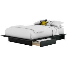 This premium storage platform bed is one of the most durable beds on the market, built out of lightweight tubular steel, delivers a storage can be hard to come by these days, especially in our bedrooms. Full Queen Size Modern Platform Bed Frame With 2 Storage Drawers Blue On Sale Overstock 29083783