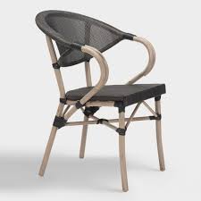 Inspired By The Sidewalk Cafes Of Europe Our Elie Outdoor Bistro Collection Offers A Chic Yet Casual Setting F Bistro Stuhle Gartenstuhle Moderne Gartenstuhle