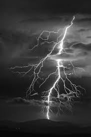Black And White Lightning Strike Black And White Lightning Lightning Tattoo Lightning Photography Storm Tattoo