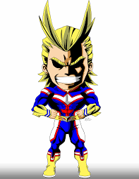 Chibi All Might De Boku No Hero Academia Chibi Hero Boku No Hero Academia