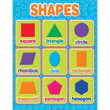 Color My World Shapes Chart