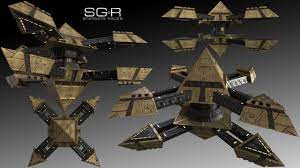 Goauld Orbital Refinery By Dolynick On Deviantart In 2021 Stargate American Historical Figures Star Trek Starships