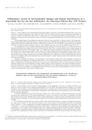Un environnement numérique de travail est particulièrement utile si on l'utilise pour échanger toutes sortes de renseignements, de documents, de elles font alors quelquefois le choix de développer leur propre ent « sur mesure ». Pdf Sedimentary Record Of Environmental Changes And Human Interferences In A Macrotidal Bay For The Last Millenaries The Marennes Oleron Bay Sw France