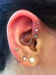 The Daith Where The Heart Is Is My Next Piercing I Just Need The Left Ear To Heal Up 1st Cute Ear Piercings Different Ear Piercings Piercings For Girls