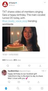 Kpop idols born in october :: K Llama Llama Valentine S Day Birthday Post For Sara Feb 14th