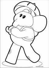 Pocoyo is a lovely baby who loves to play and go on adventures. Pocoyo Coloring Pages Coloringbook Org