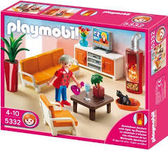 Playmobil 5332 Behagliches Wohnzimmer Material Kunststoff Abmessungen 15 X 5 X 15 Cm Geschlecht Madchen Und Jungen Zielgruppe K Bausatz Bau