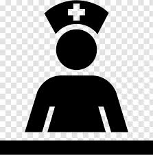 Nursing Symbol Health Care Medicine Clip Art Blackandwhite Nurse Day Vector Icon Transparent Png