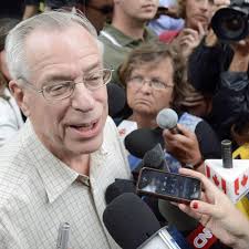 Video: Video: Edward Burkhardt's impromptu press conference in Lac-Mégantic 