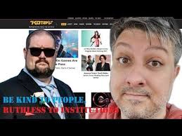 Peter Coffin says be kind to people, ruthless to institutions. Peter says  Kotaku was always the main enemy of GamerGate, but people