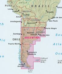 Uruguay is located in southern south america between argentina and brazil. Argentina Suth Patagonis Uruguay Map Nelles Maps Books Travel Guides Buy Online
