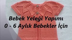 Bebek Yelegi Yaprak Modeli Yakadan Baslamali Baby Version Leaf M Bebek Elbise Ogreticileri Bebek Kazak Modelleri Bebek Yelek