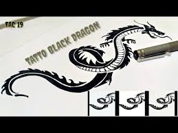 Our database has everything you'll ever need, so enter & enjoy ;) Cara Menggambar Tato Naga Dengan Mudah How To Draw Dragon Tatto Easy Fac 19 Youtube