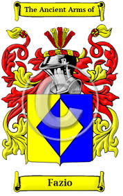 Can italians tell what region italian last names are from? Fazio Name Meaning Family History Family Crest Coats Of Arms