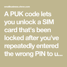 We have set a default pin 1234 for every sim card. How To Unlock The Puk Code On A Mobile Phone If Locked Coding Unlock Phone