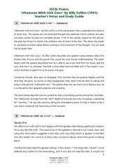 Igcse Poetry Afternoon With Irish Cows Billy Collins Poem Questions Guide This Or That Questions Poems Poem Analysis