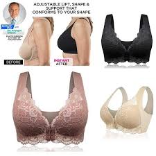 Best Choice Front Closure Extra Elastic Breathable Bra