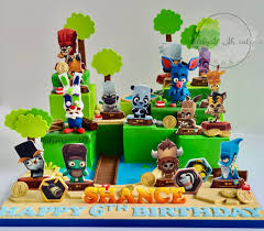 Print free characters from the game. Celebrate With Cake Zooba Themed Cake